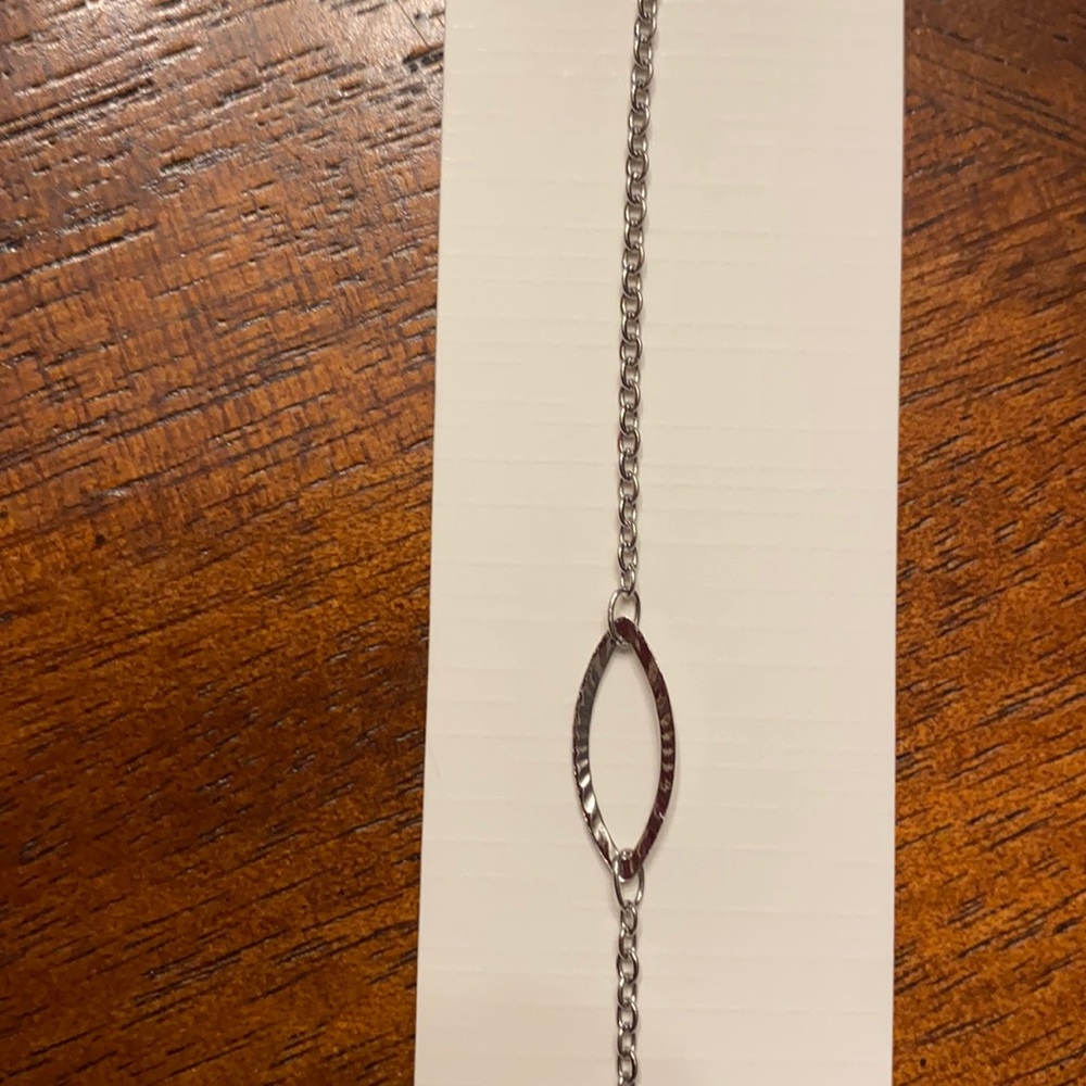 Stainless steel anklet